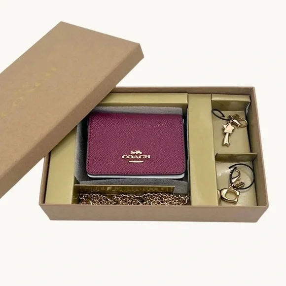 Coach Mini Wallet On A Chain - Picture 2 of 14